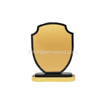 Stock Trophée en bois trophée cadre de plaque